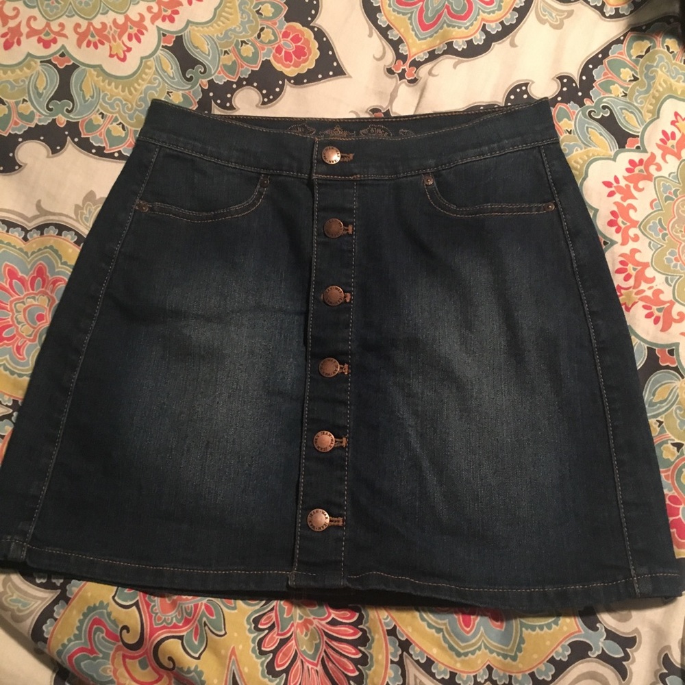Jean skirt!